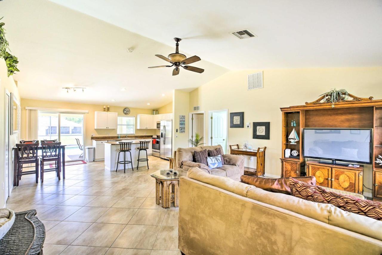 Cape Coral Canalfront Home With Pool And Dock 외부 사진