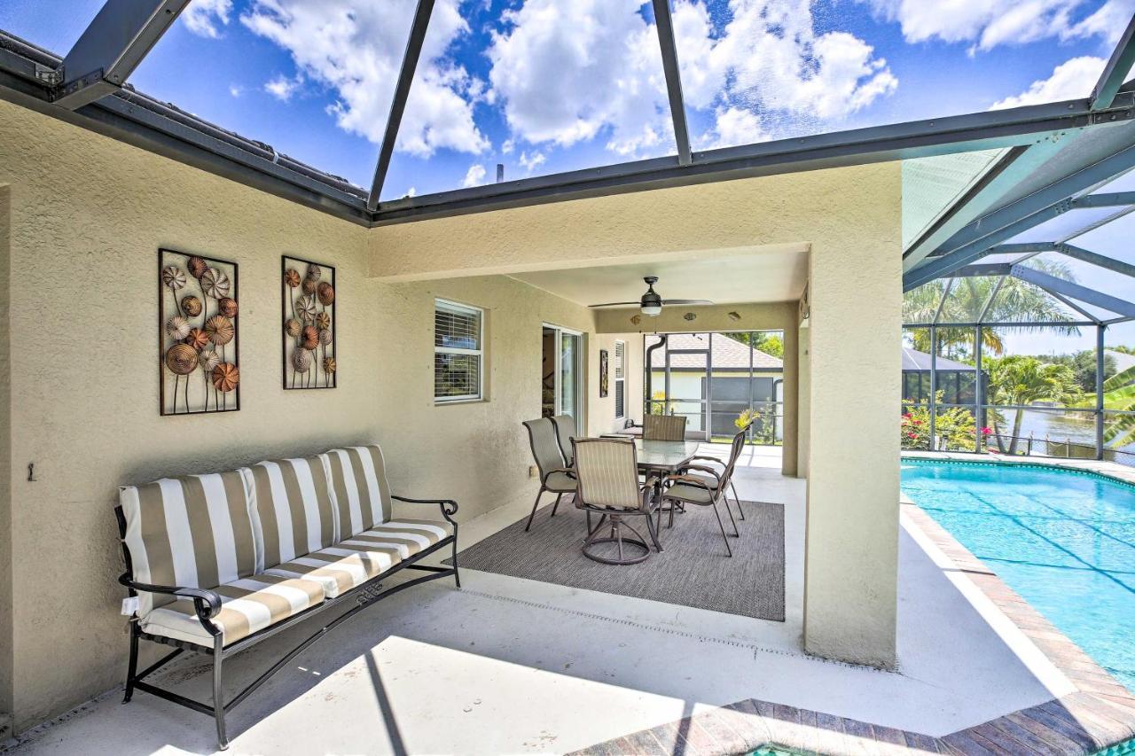 Cape Coral Canalfront Home With Pool And Dock 외부 사진