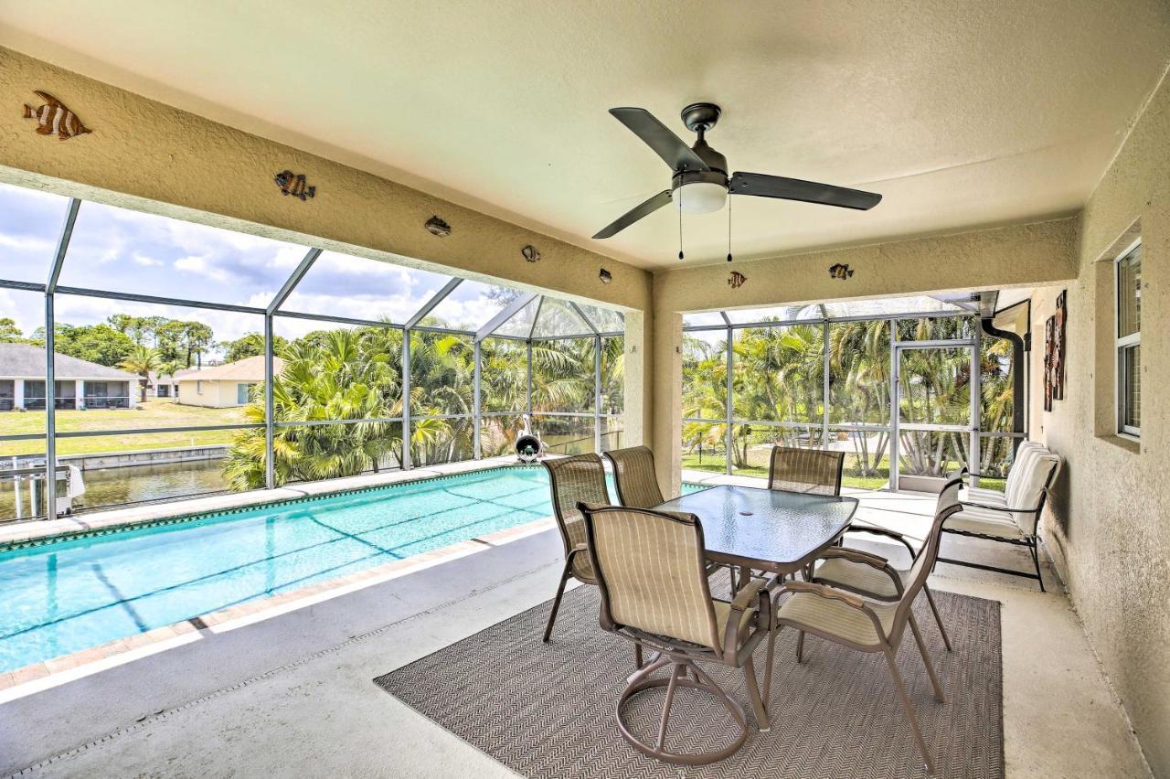 Cape Coral Canalfront Home With Pool And Dock 외부 사진